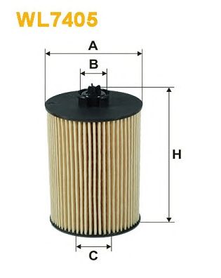 WIX FILTERS wl7405 -  Фильтр масляный двигателя